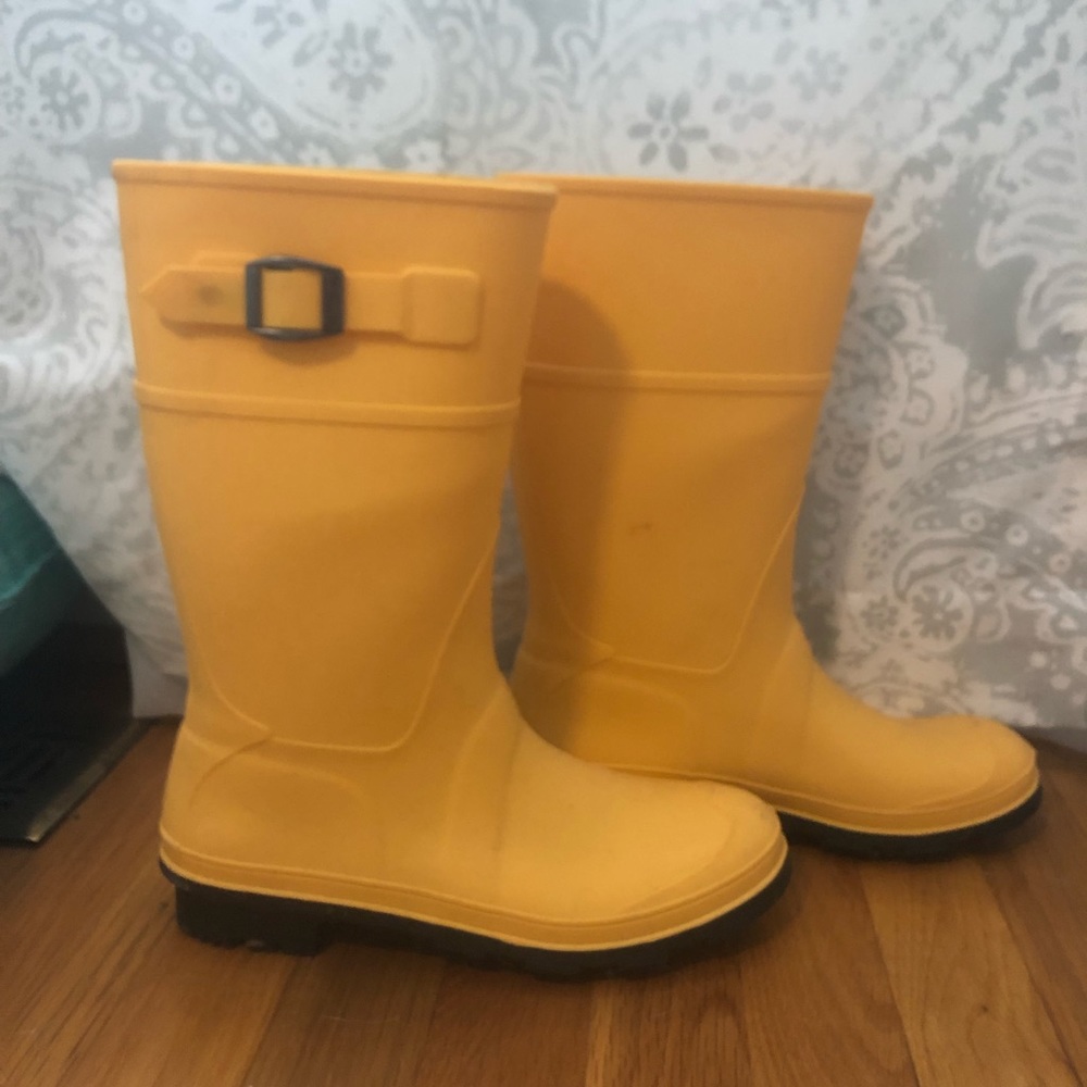 Yellow Rain Boots